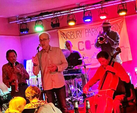Jean Michel Van Shouwburg, Adrian Northover, Marcio Mattos, Dave Fowler, photo by Julia Doyle